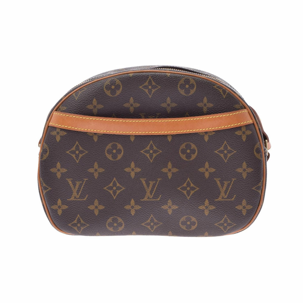 LOUIS VUITTON Monogram Blois Brown Canvas Shoulder Bag